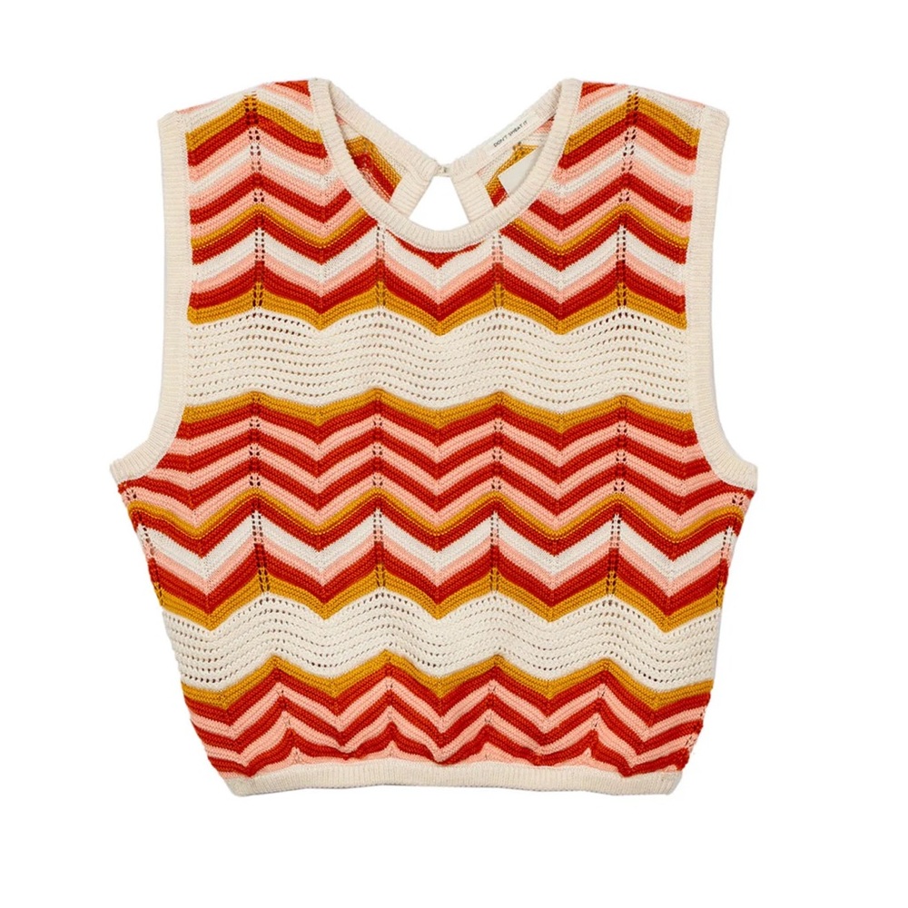 MOTHER Taylor Swift Midnight Cover Knit Crop Top